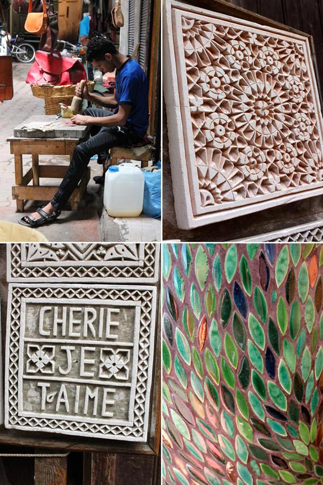 Artisans and patterns abound in Marrakech, Morocco | Bella Figura designer travels with Sarah Hanna 